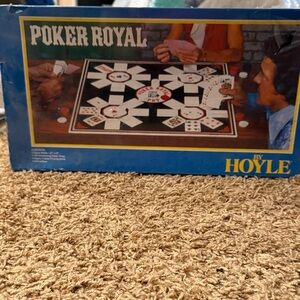 Vintage 1979 Hoyle Poker Royal Board Game - still sealed